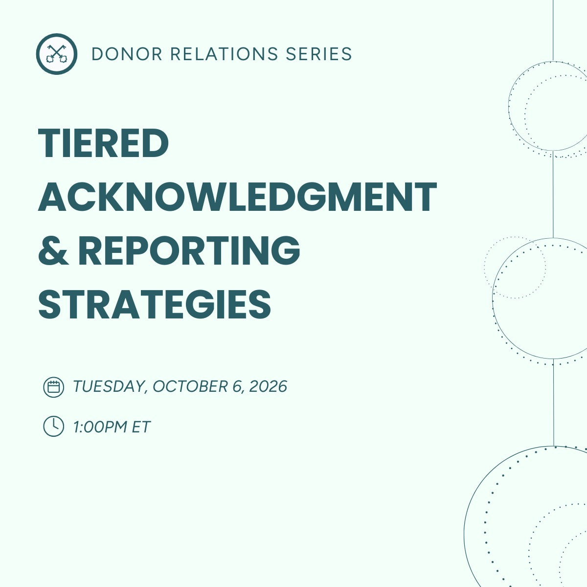 Tiered Acknowledgment & Reporting Strategies