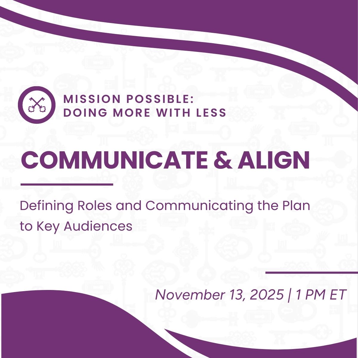 Communicate & Align