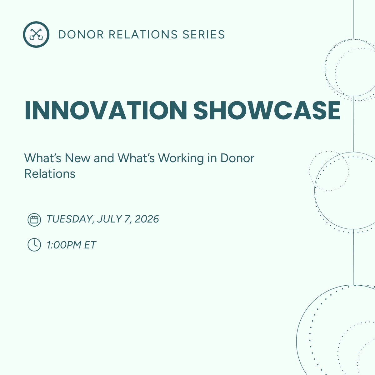 Innovation Showcase: What’s New and What’s Working in Donor Relations