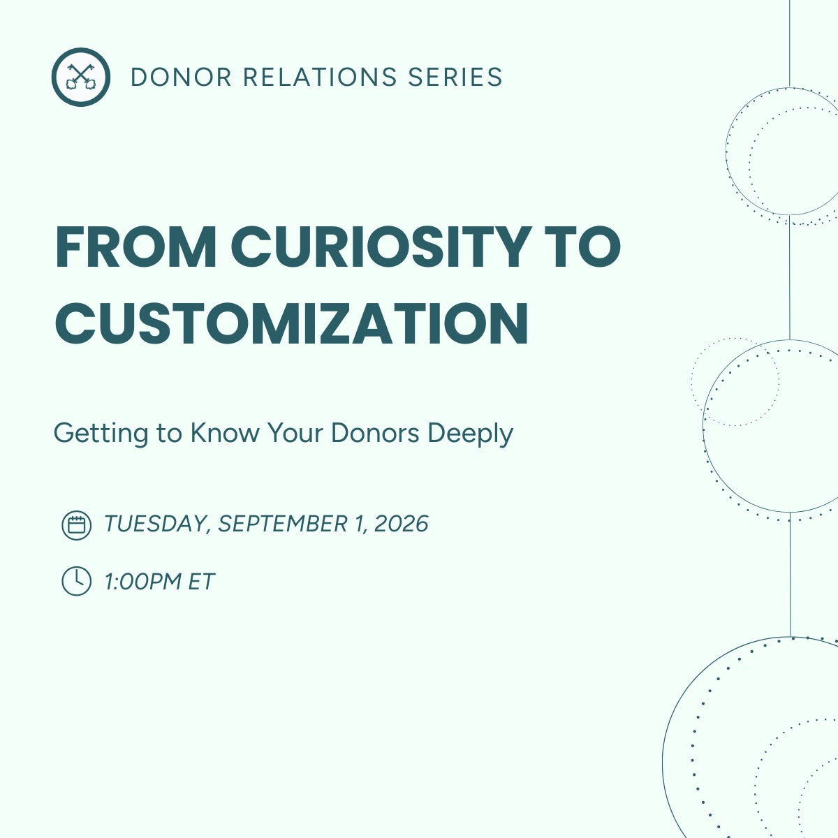 From Curiosity to Customization: Getting to Know Your Donors Deeply