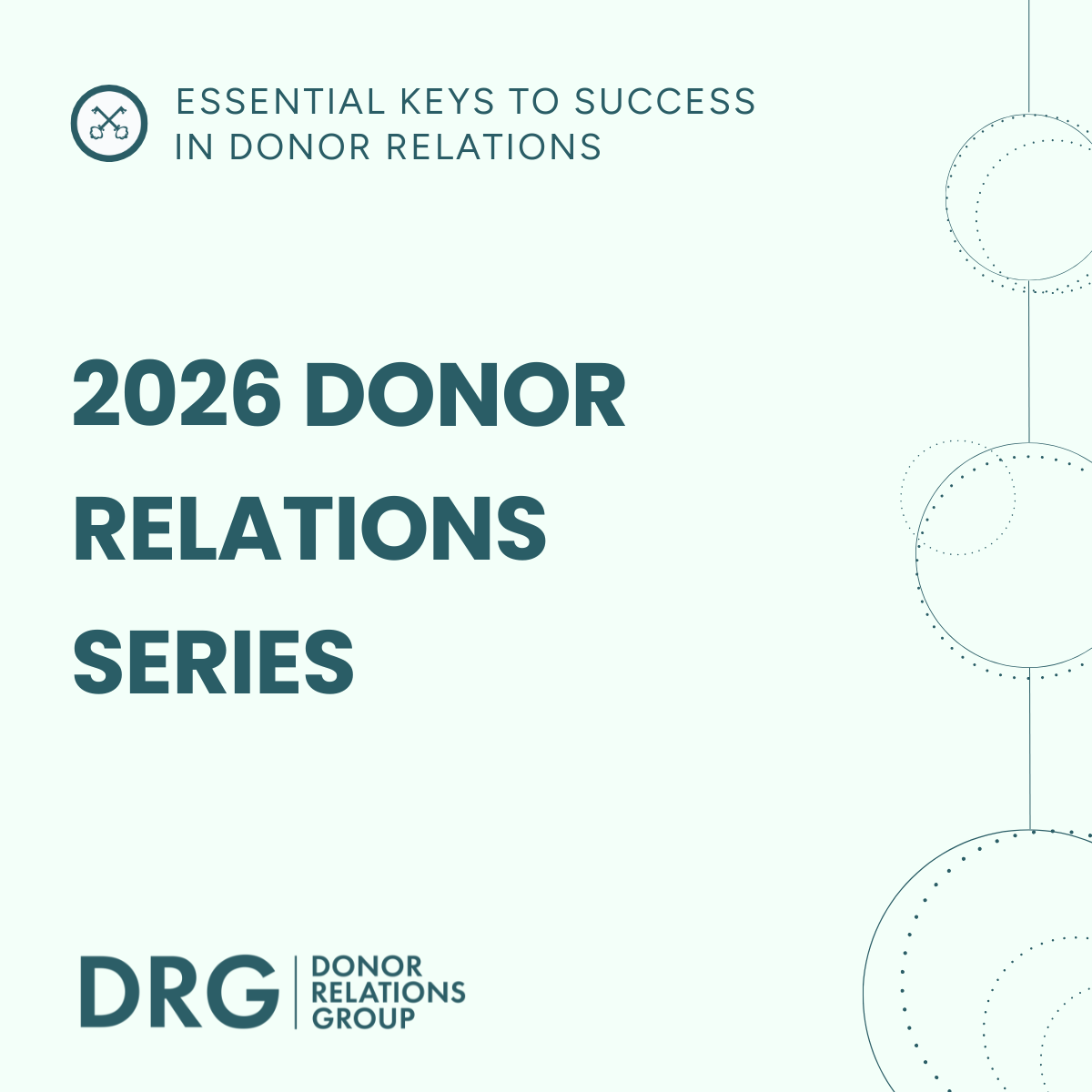 2026 Webinar Series - Donor Relations