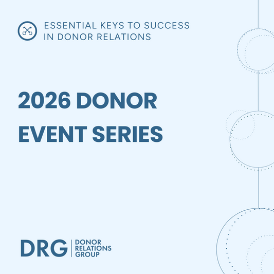 2026 Webinar Series - Donor Events