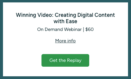 Winning Video: Creating Digital Content with Ease
