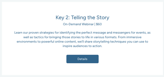 Session 2: Telling the Story