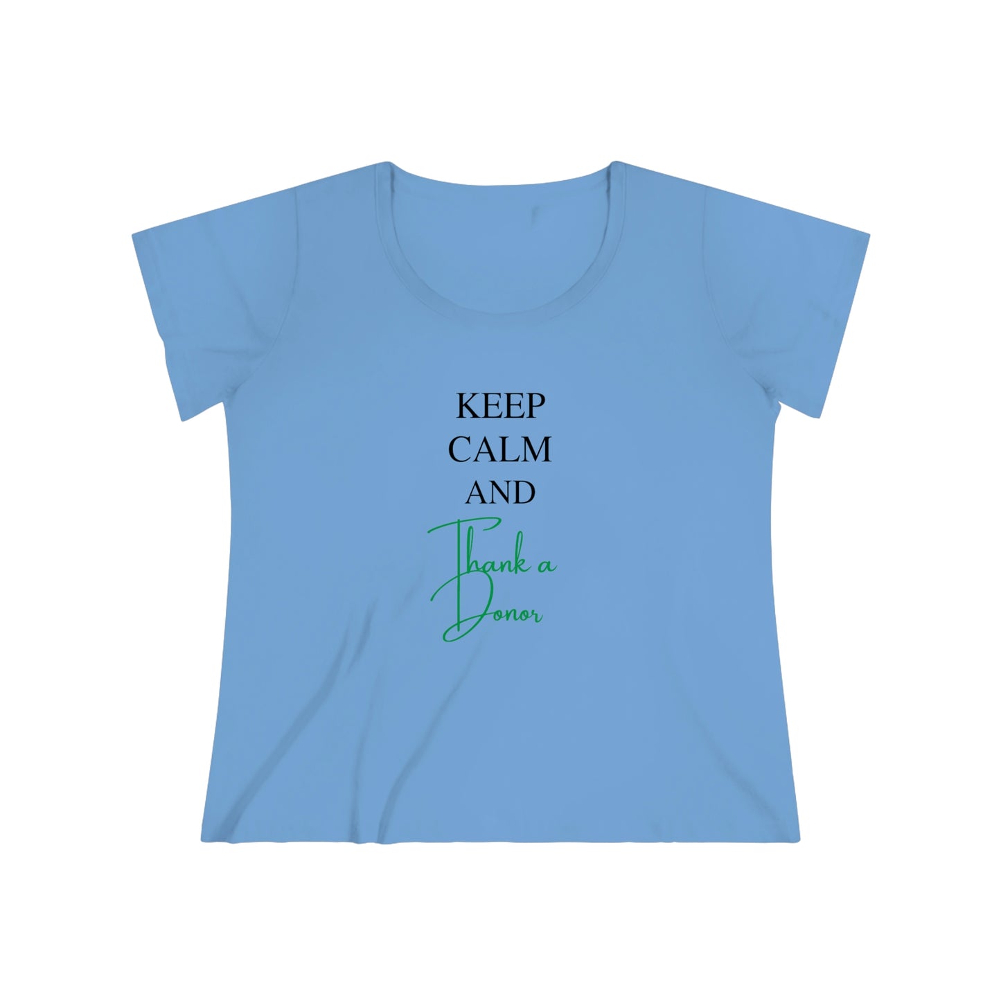 "Keep Calm" Women's Curvy Tee