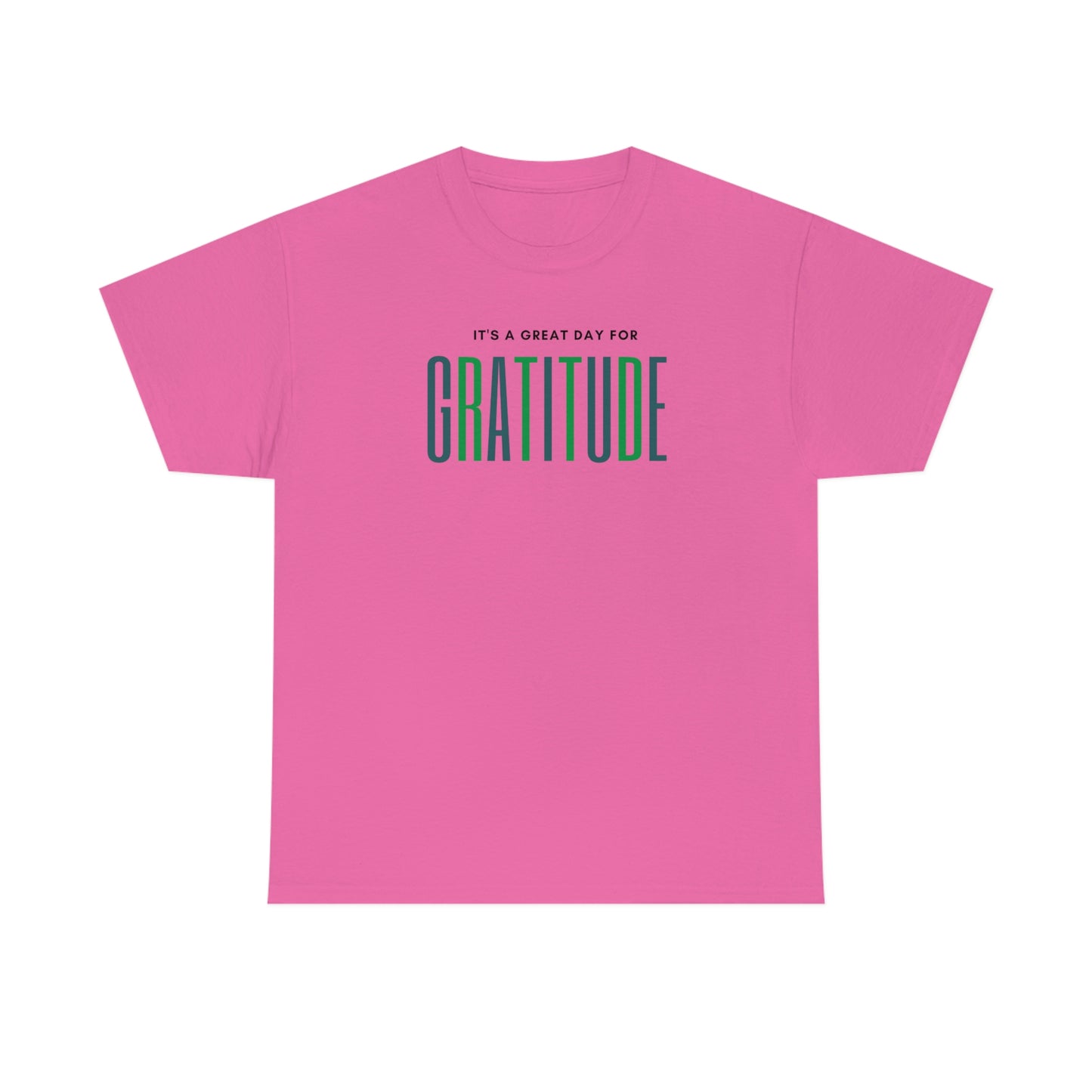 "Great Day for Gratitude" Cotton Tee