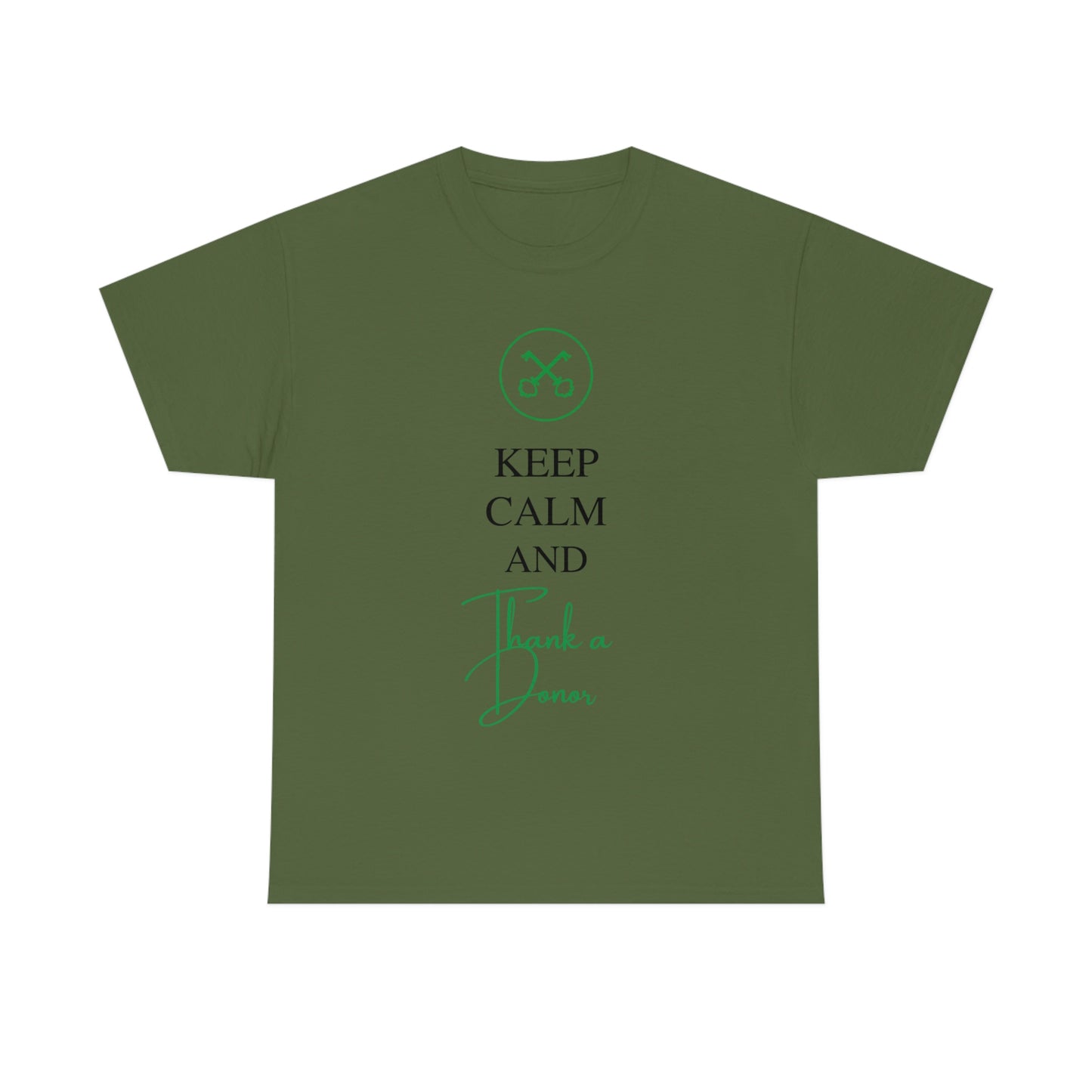 "Keep Calm" Unisex Cotton Tee