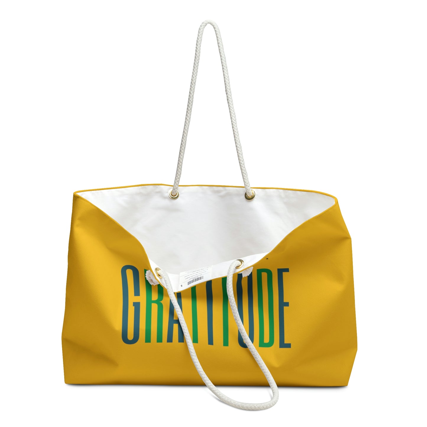 "Great day for Gratitude" Weekender Bag