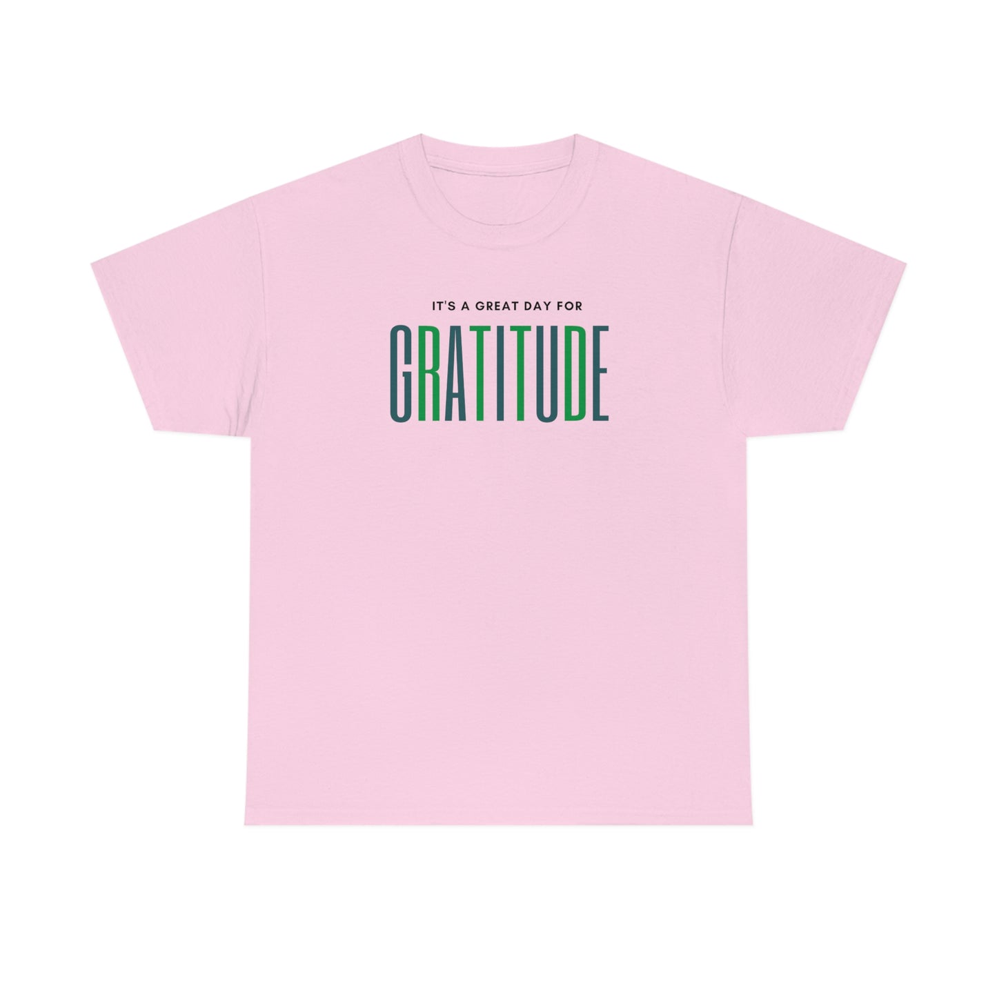 "Great Day for Gratitude" Cotton Tee