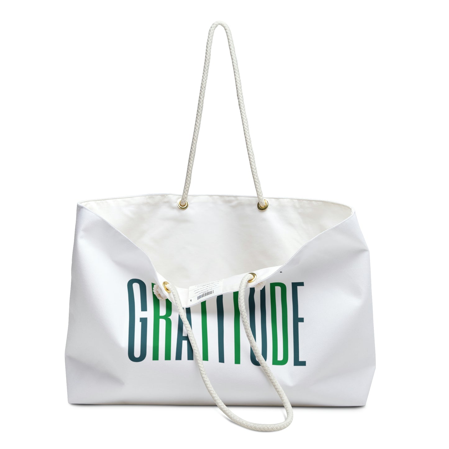 "Great day for Gratitude" Weekender Bag