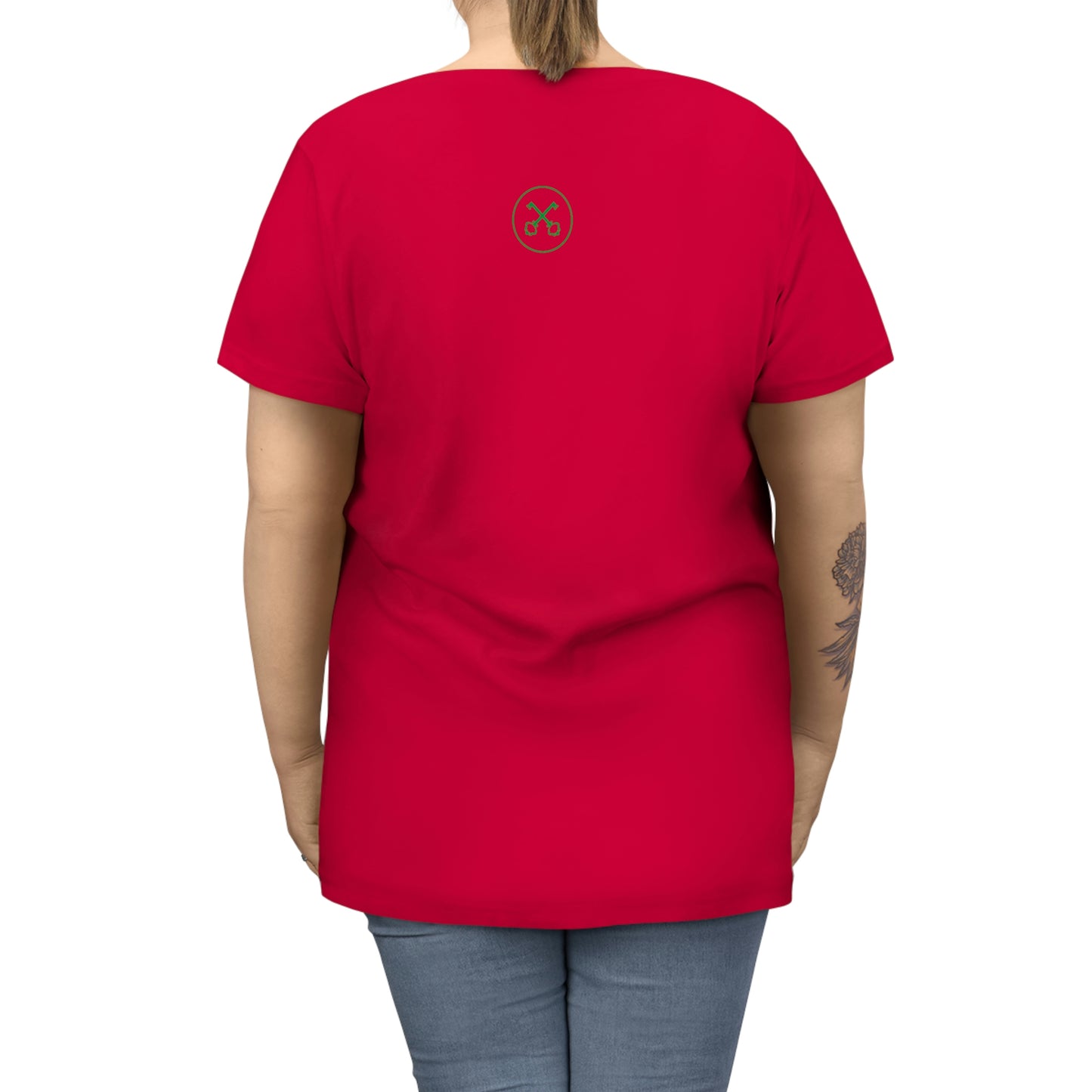 "great day for Gratitude" Women's Curvy Tee