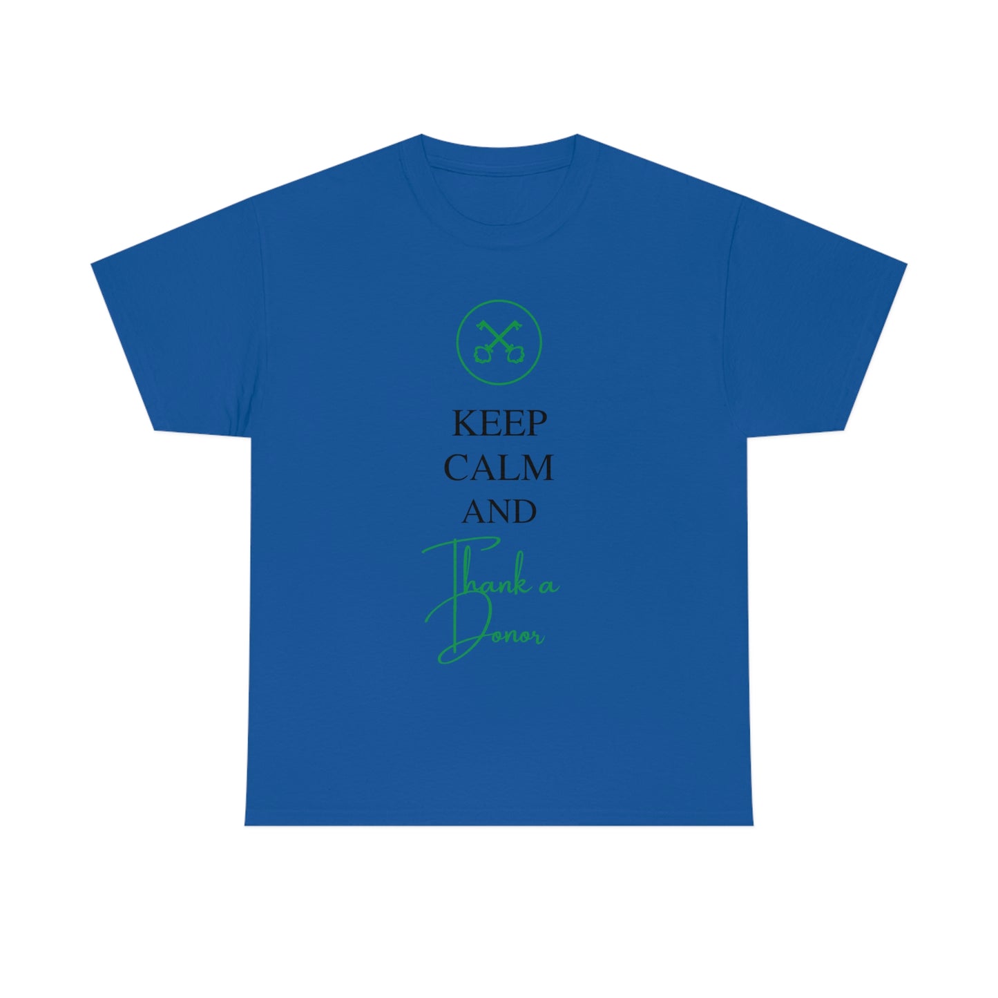 "Keep Calm" Unisex Cotton Tee