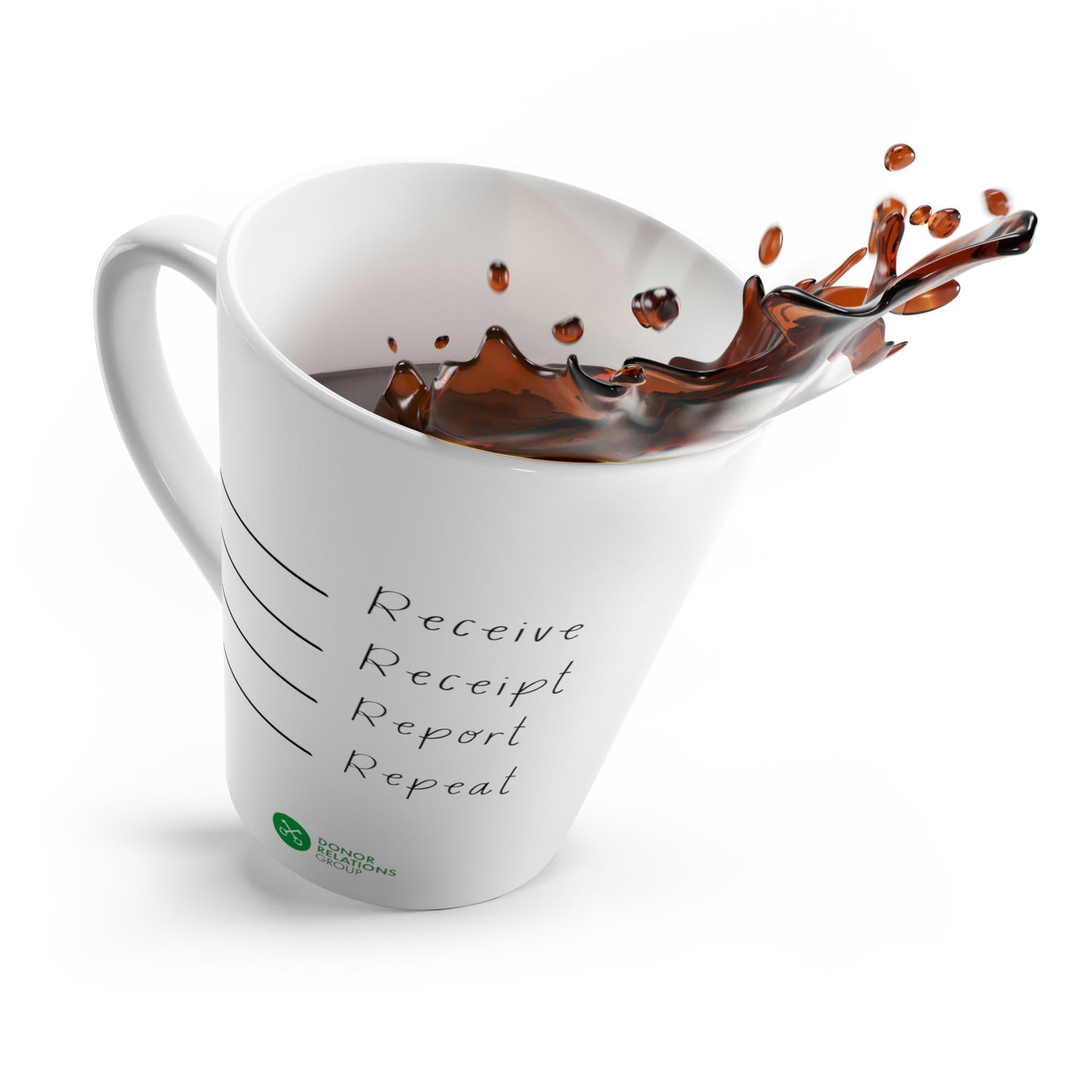 "R R R R" Latte Mug