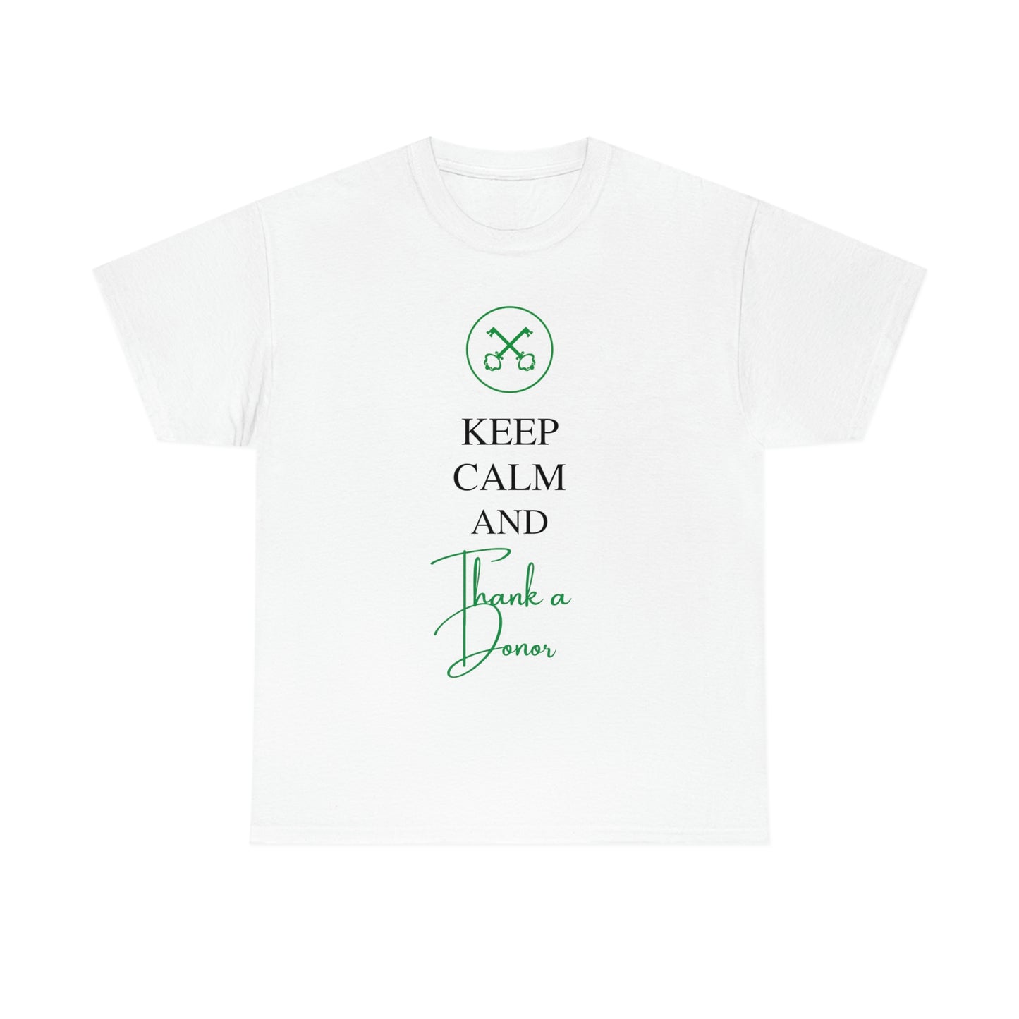 "Keep Calm" Unisex Cotton Tee