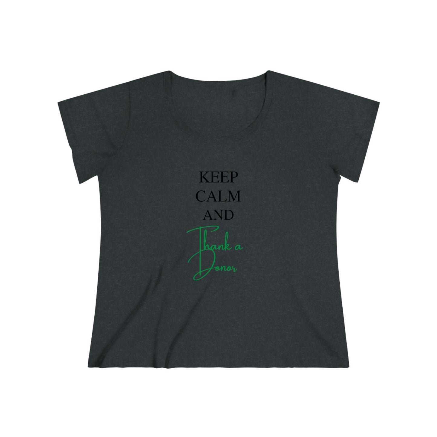 "Keep Calm" Women's Curvy Tee